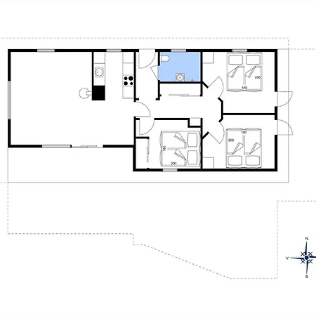 Vakantiehuis Bl1585-blokhus-bregnehojvej-1 *